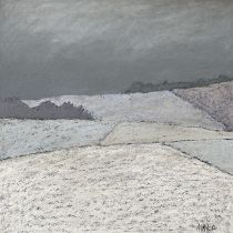 Winter, oil pastel, 35 x 35cm, 2023